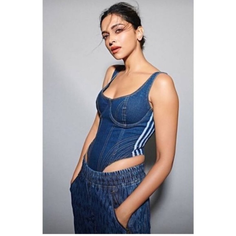 Ivy Park Adidas Denim Bodysuit